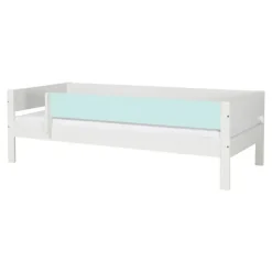 Amon Enkeltseng med sengehest - Azur Mint
