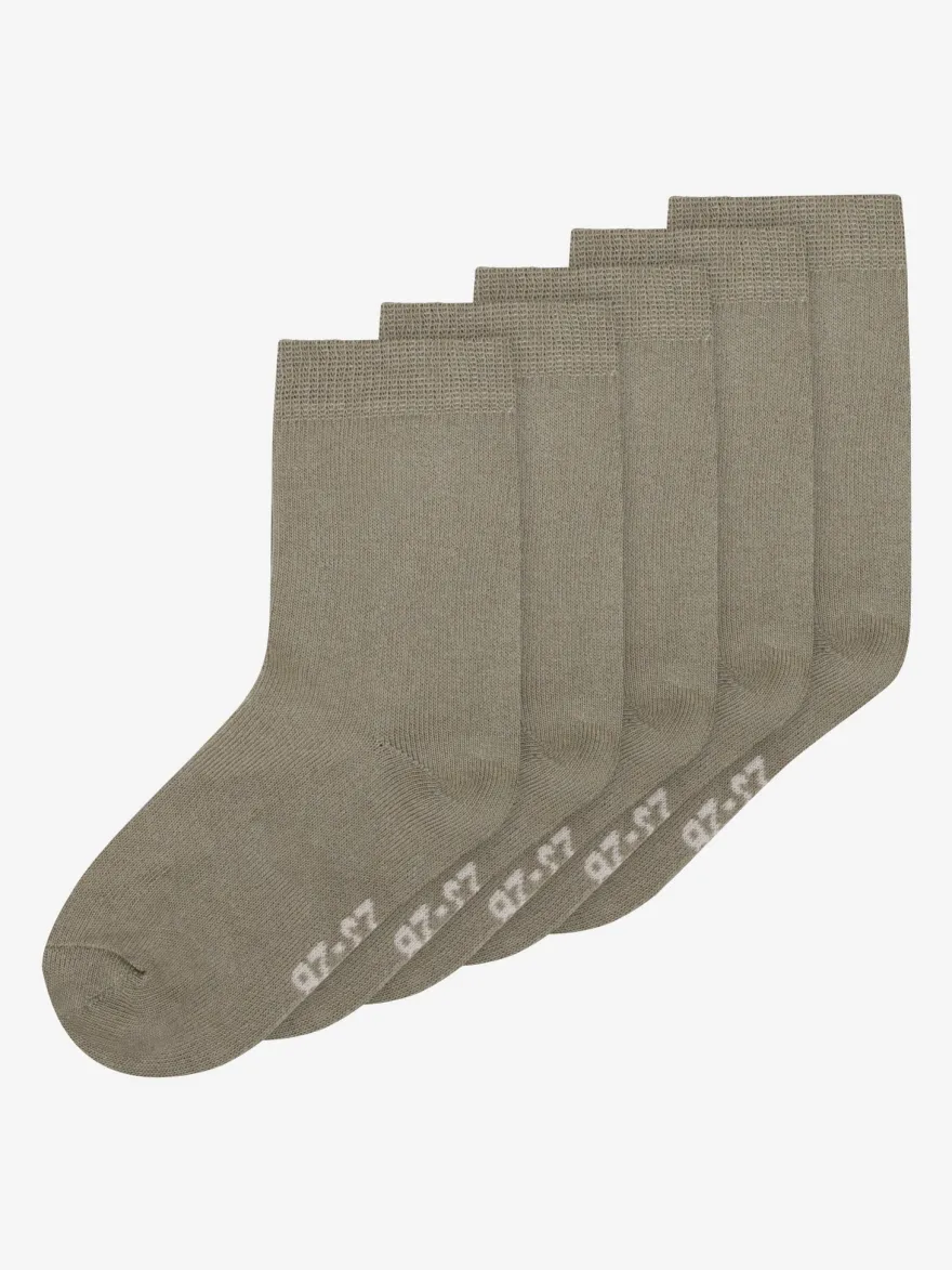 Ankel sokker -solid (5-pack) - Tuffet