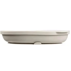 b.box Tallerken m/låg silikone - Beige