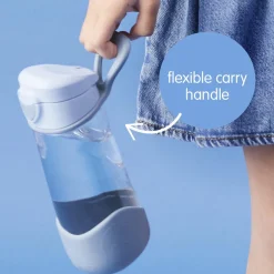 b.box Vandflaske med tud 450ml - Rosa