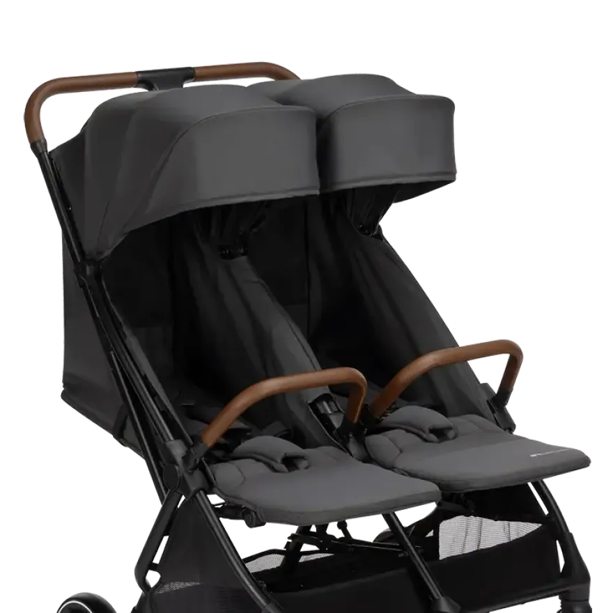 Bebeconfort Mane Tvillingevogn - Mineral Graphite