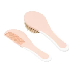 Bebé-jou Kam- og Børstesæt - Pale Pink