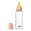 BIBS Baby Flaske Rund Latex 1 pack 270 ml Medium Flow Blush