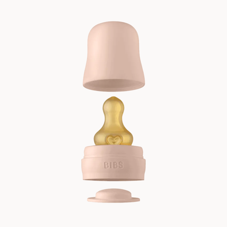 Bibs Flaskesæt - Latex Baby Blush