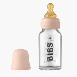Bibs Glassutteflaske - Latex 110ml Blush