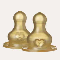 Bibs Suttehoveder 2 pk - Latex Slow Flow