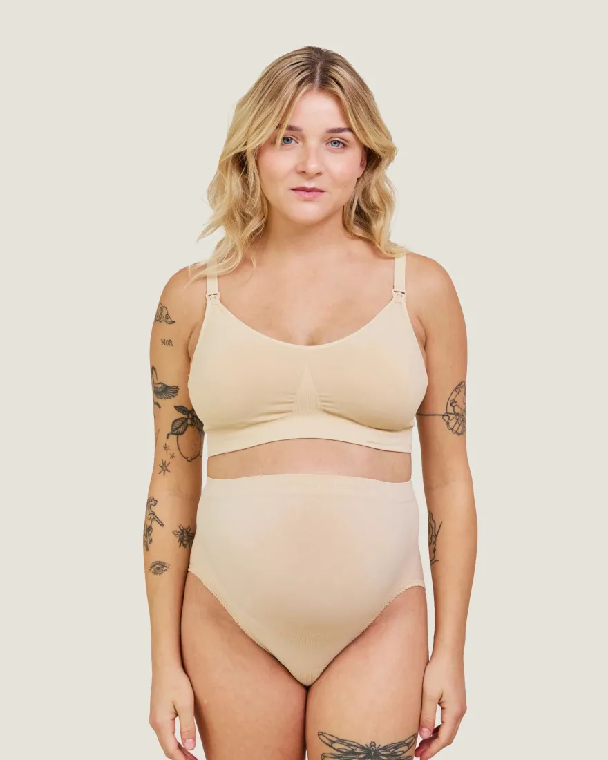 Carriwell Graviditetsstøttetrusser - Beige - XL