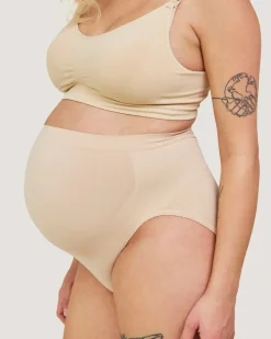 Carriwell Graviditetsstøttetrusser - Beige - XL