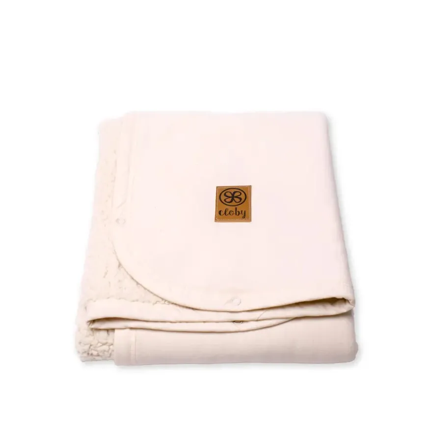 Cloby Teddy Blanket - Off White