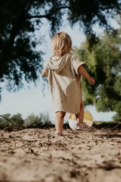 Cloby UV Poncho 1-3 år - Sandy Beach/Olve Green