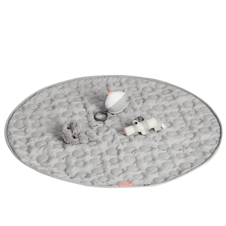 Done By Deer Activity Plau mat - Deer Friends - Grey