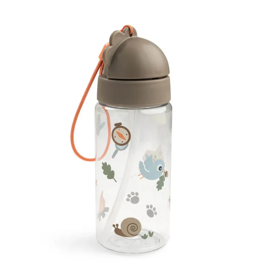 Done by Deer Drikkedunk m/sugerør Tiny trails 350 ml - sand