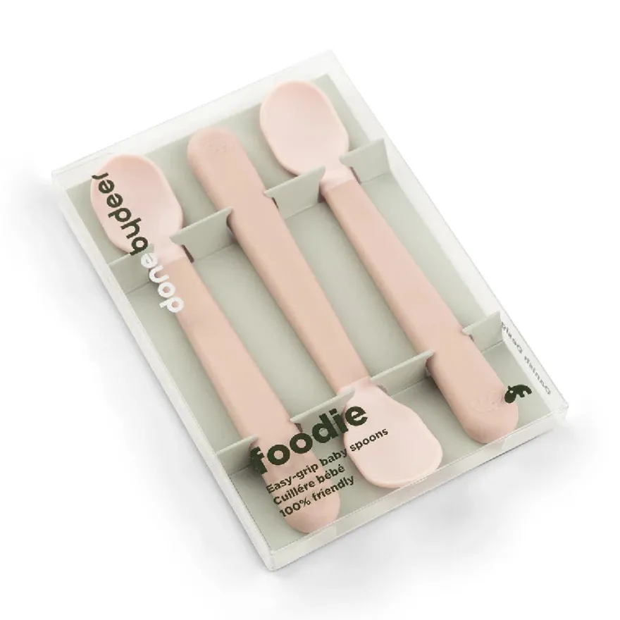 Done By Deer Foodie easy - grip babyske 3 - pak Pudder