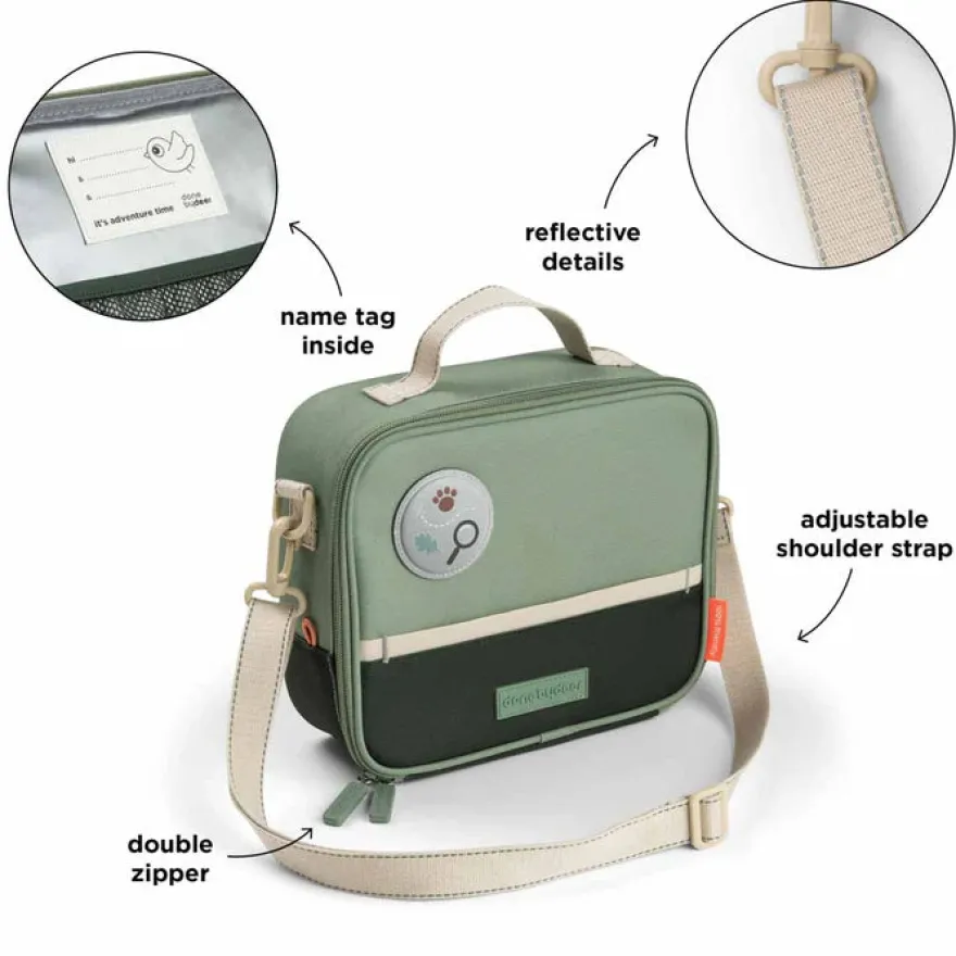 Done by Deer Termotaske Tiny trails 4l - grøn