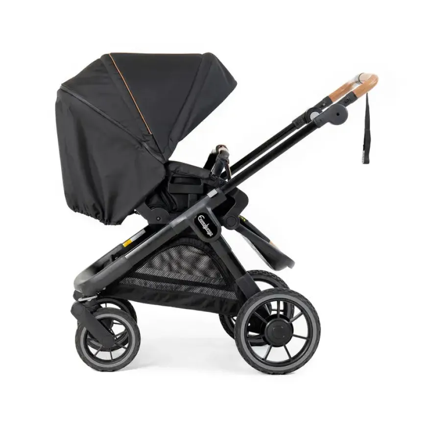 Emmaljunga SENTO MAX Flat Combi - Outdoor Black