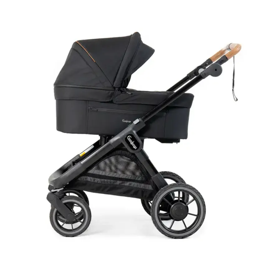 Emmaljunga SENTO MAX Flat Combi - Outdoor Black