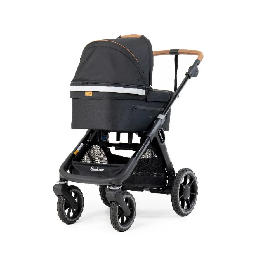 Emmaljunga SENTO MAX Flat Combi - Outdoor Black