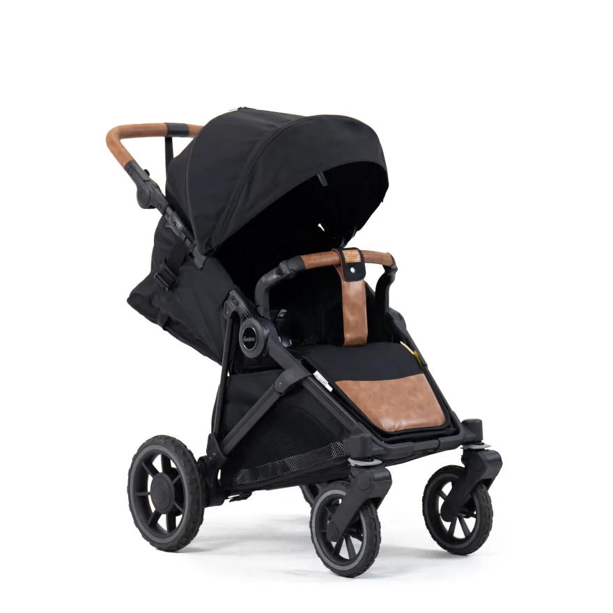 Emmaljunga Sonic Klapvogn - Outdoor Black