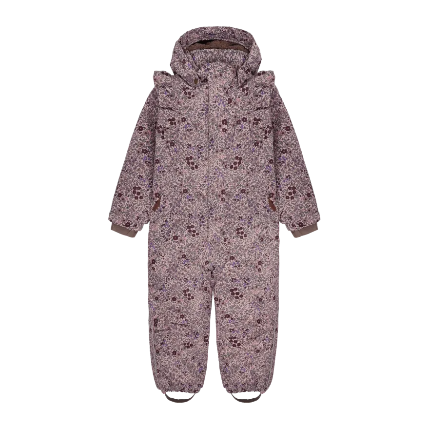 En Fant Flyverdragt Med Flæser - Adobe Rose