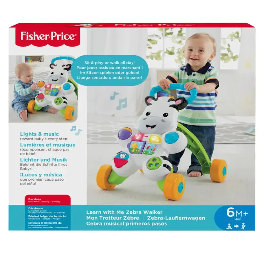 Fisher Price Learn with me Zebra Walker