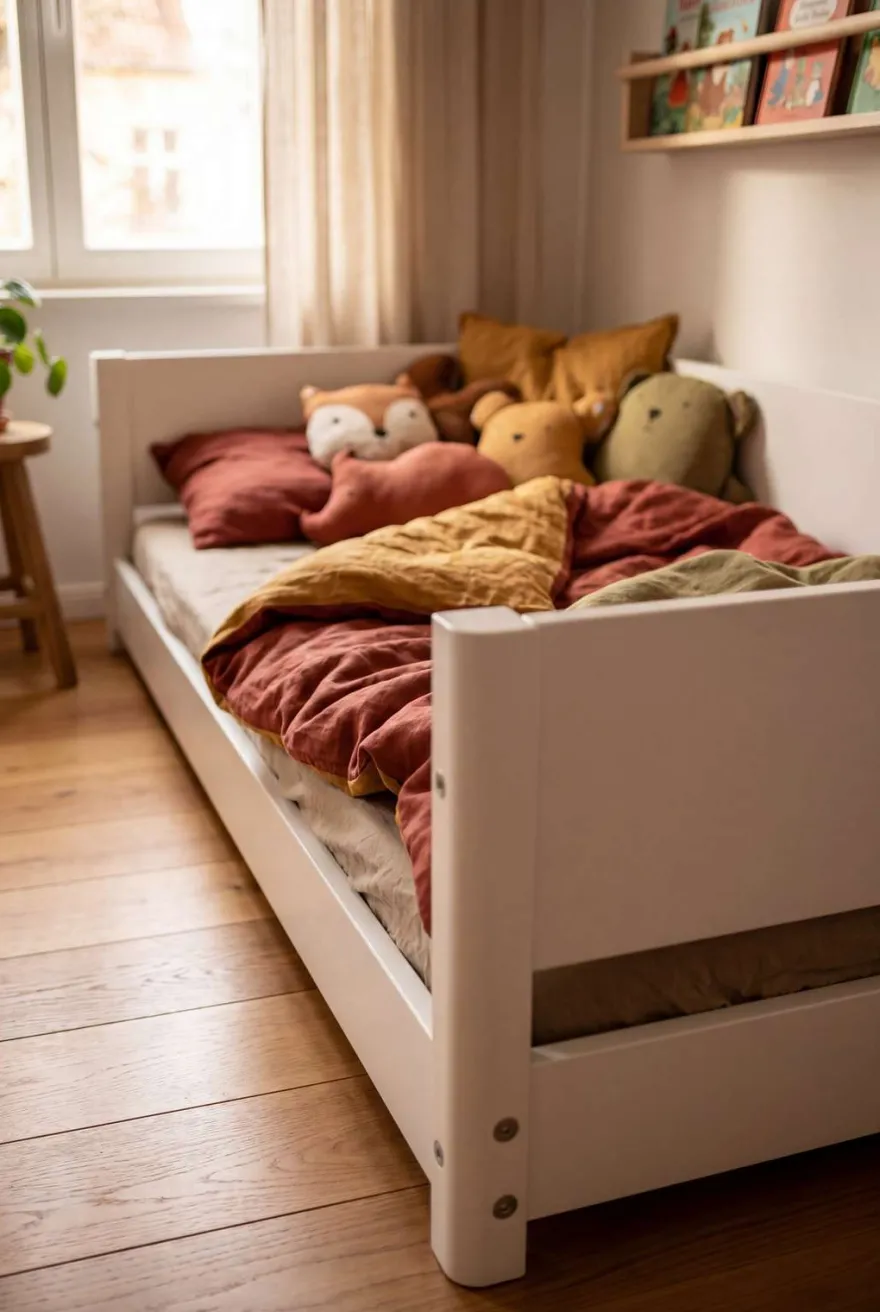 Flexa Montessori seng 90x200cm - massive sider