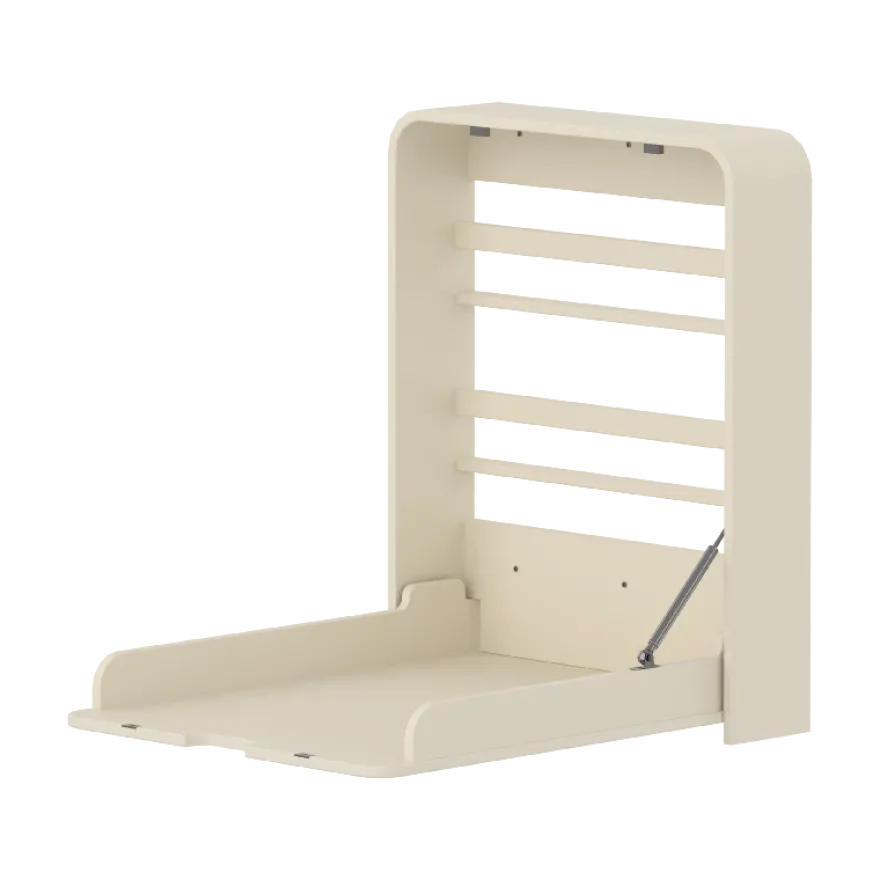 Flexa Nova puslebord væghængt - Cream White