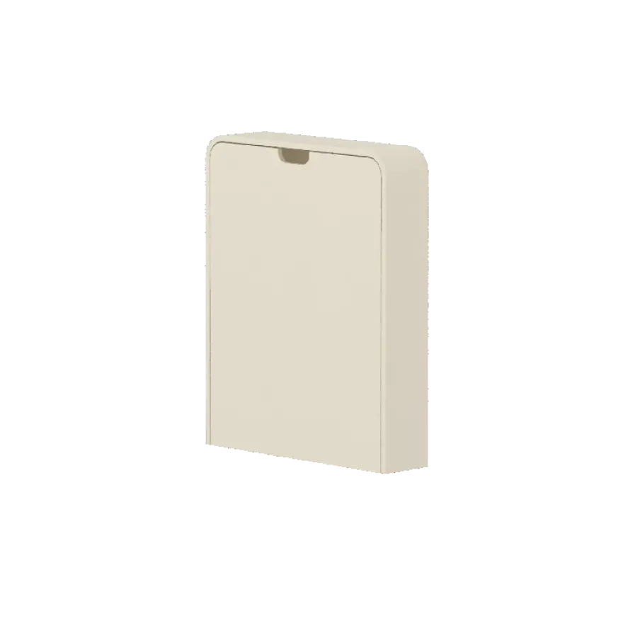 Flexa Nova puslebord væghængt - Cream White