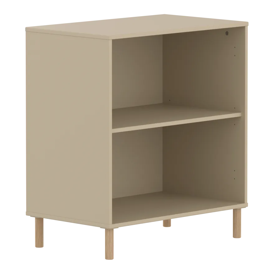 Flexa Saga Reol 84x75,5x45 Sand/Egetræ