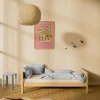 FLEXA WHITE Enkeltseng 90x200 cm - Sand