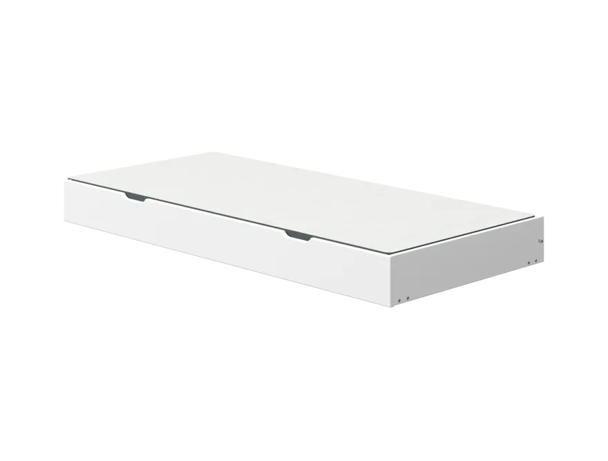 FLEXA WHITE/NOR Udtræksseng til enkelt seng 90 x 190 cm- Hvid