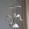 Gamcha uro sky måne stjerne grå beige