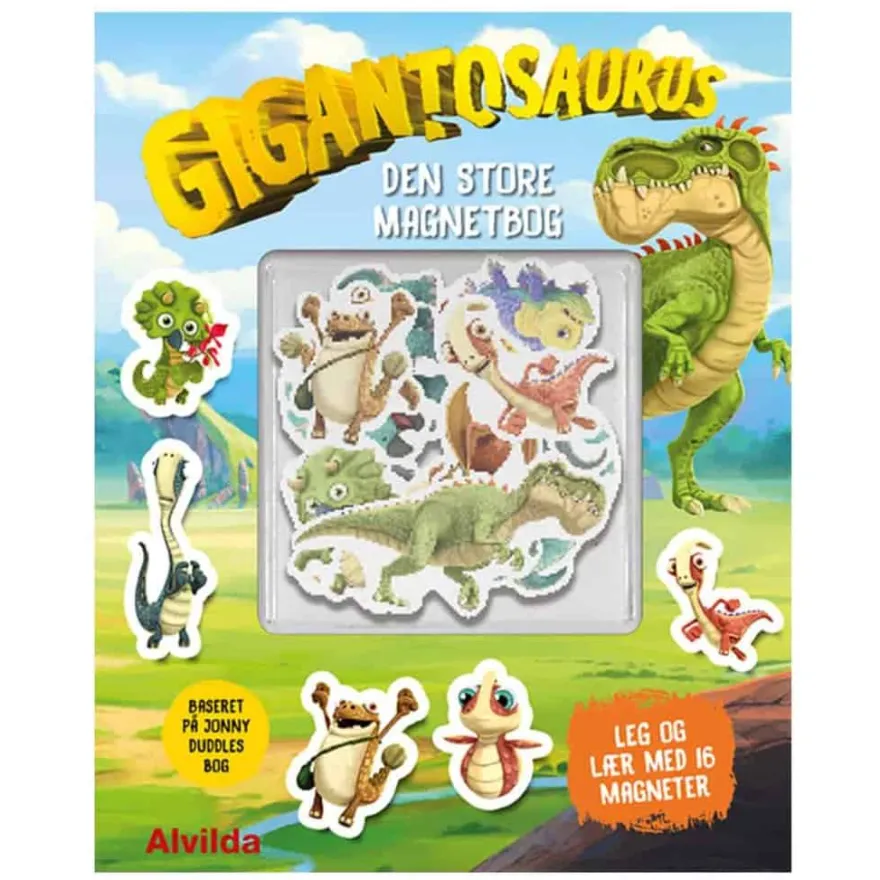 Gigantosaurus - Den store magnetbog