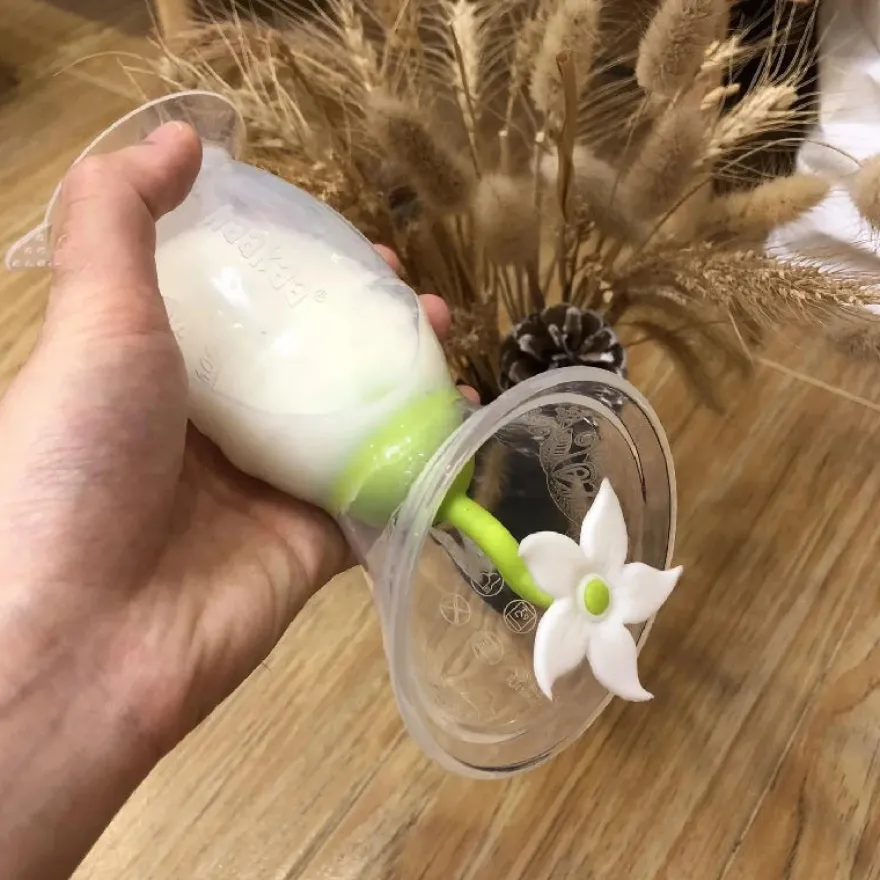 Haakaa Blomsterstopper - Hvid