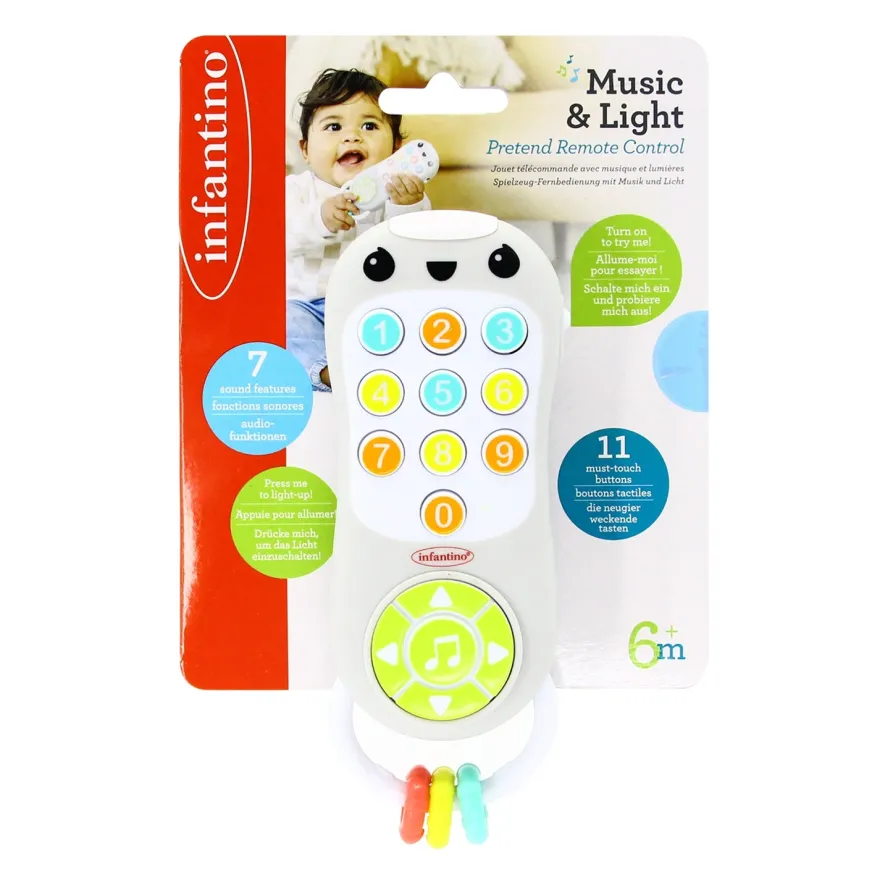 Infantino Fjernbetjening m/musik & lys