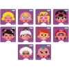 Janod Magnetibook - Girl’s Crazy Faces