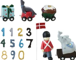 Kids by Friis fødselsdagstog Garder med 9 tal