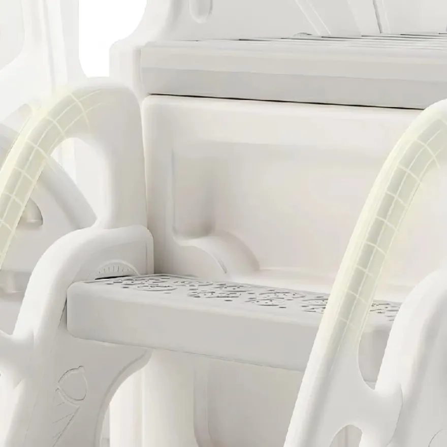 Kids Zone aktivitets lastbil med rutsjebane - Beige