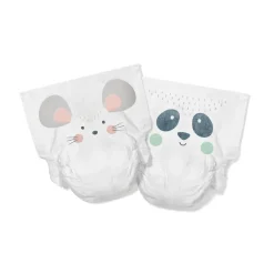 Kit & Kin Økologiske Bleer - Str. 2: 4-8 kg (38 stk)