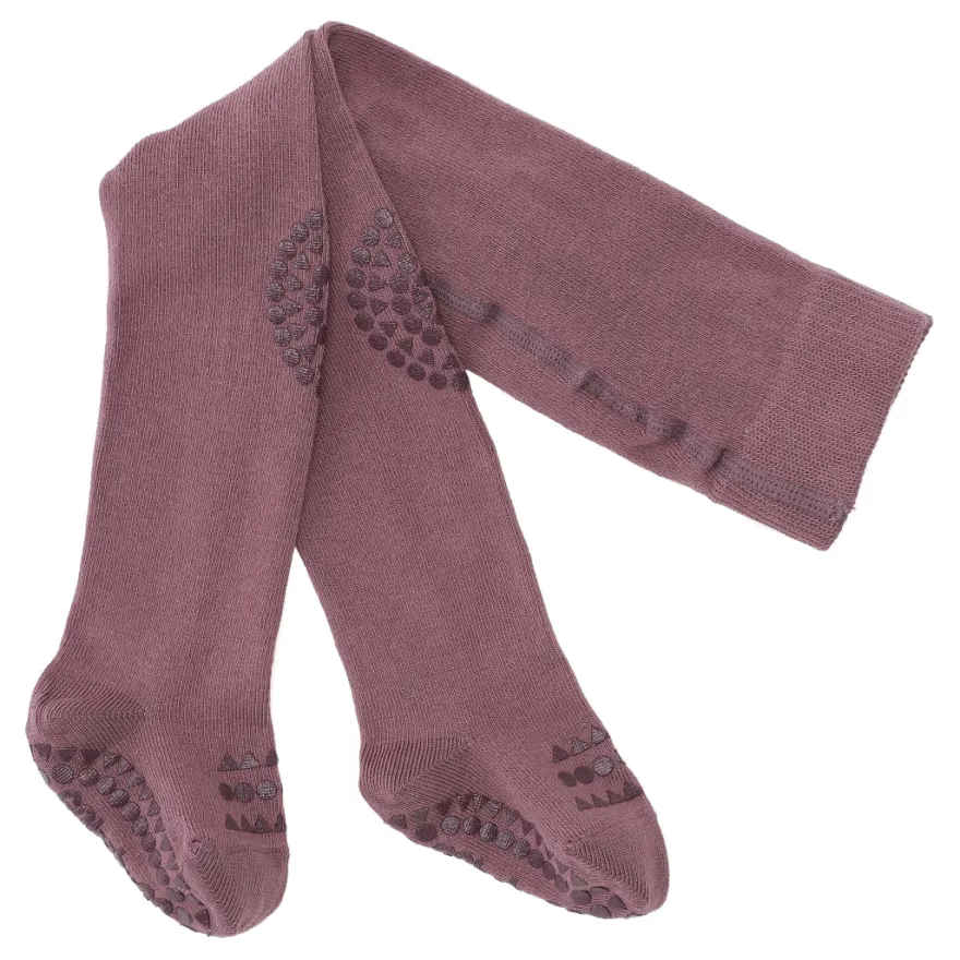 Kravle Strømpebukser - Misty Plum