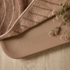 Leander Topper til puslepude - Woodland - Økologisk bomuld - Clay