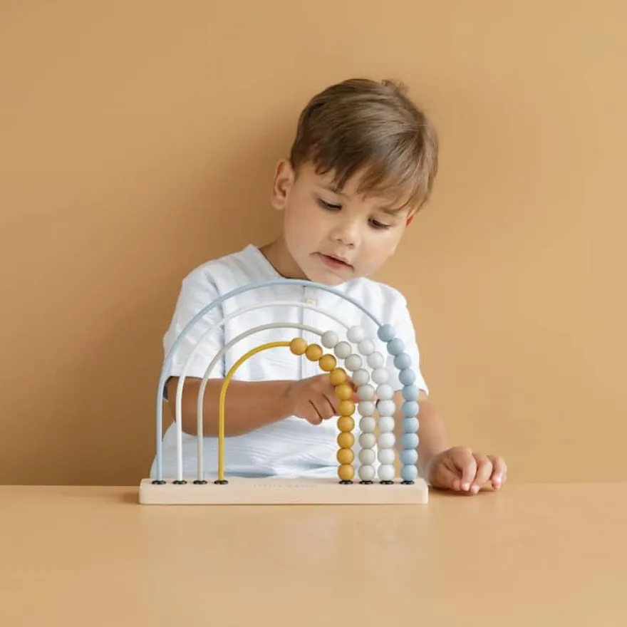 Little Dutch Regnbue Abacus - Blå