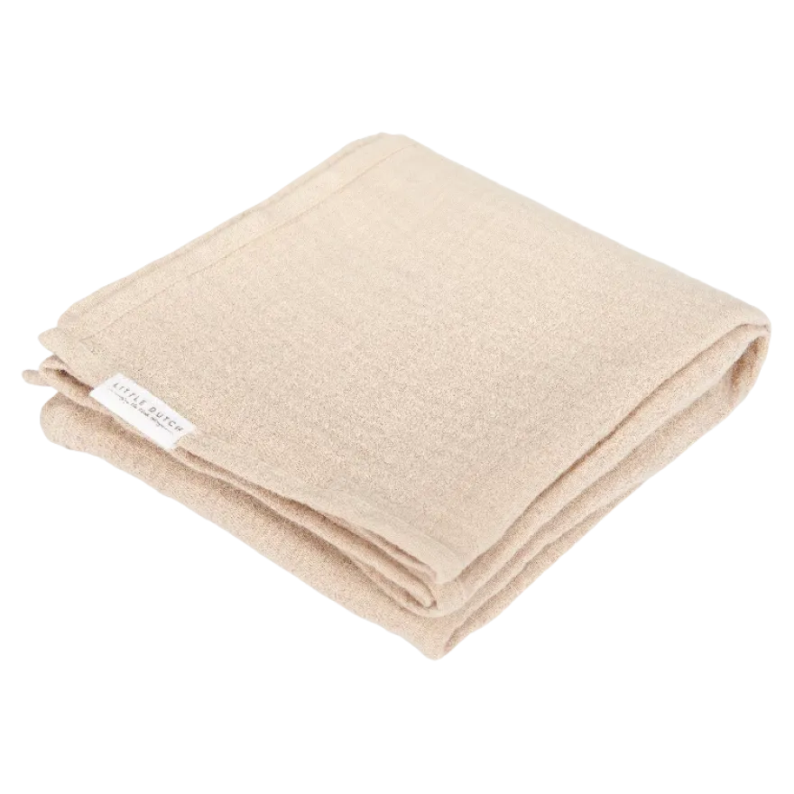 Little Dutch - Stofbleer 70x70 muslin - Baby Bunny / Beige