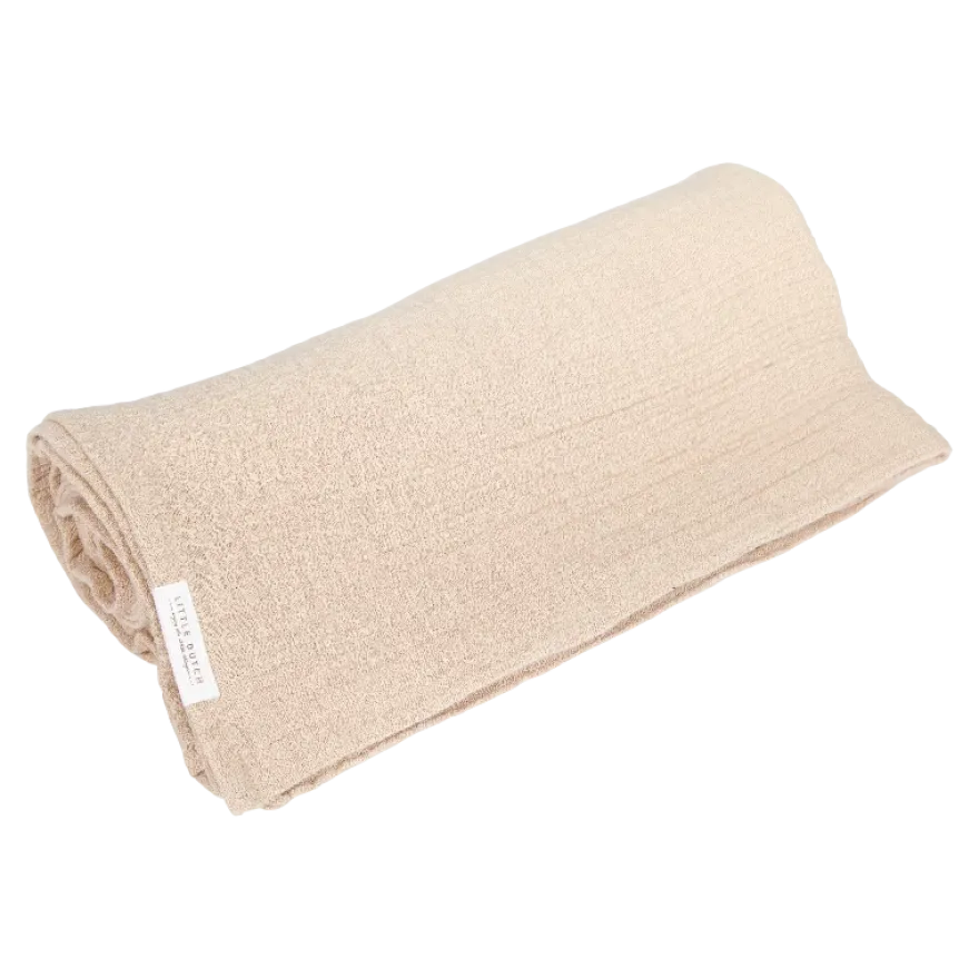Little Dutch - Svøb 120x120 muslin - Beige