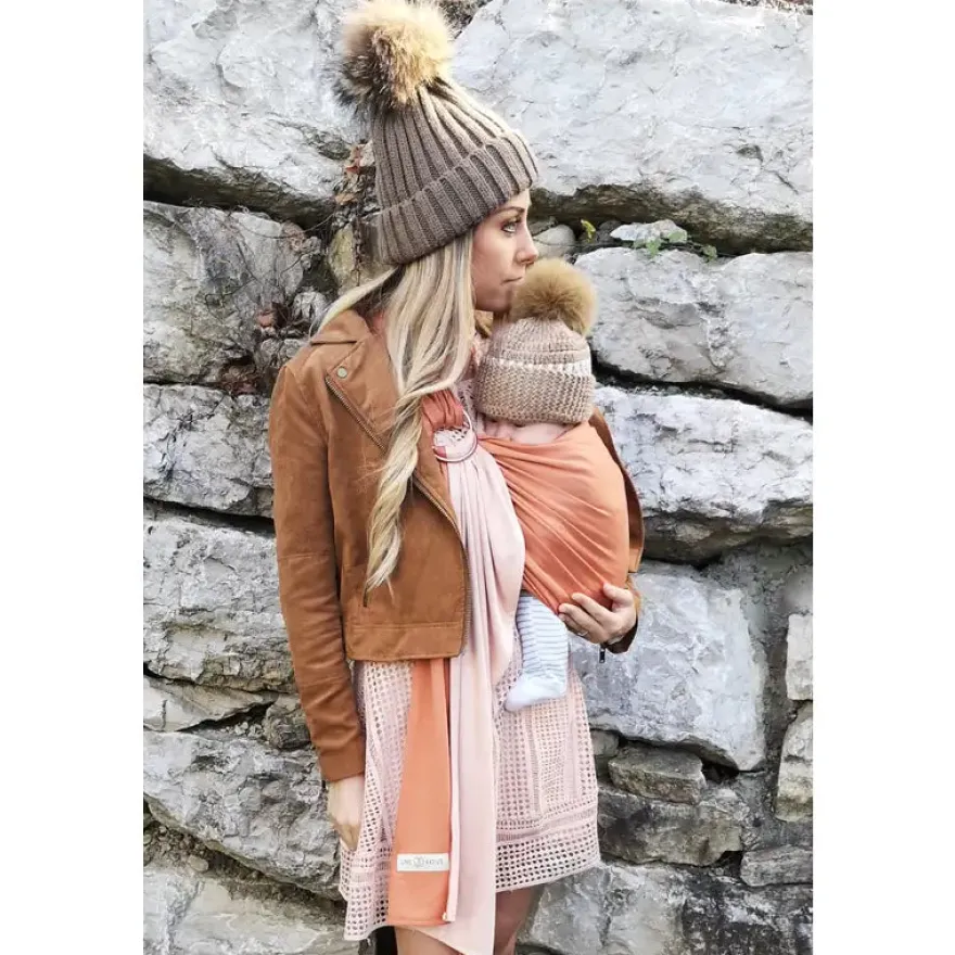 Love Radius Ringslynge - Nude/Caramel