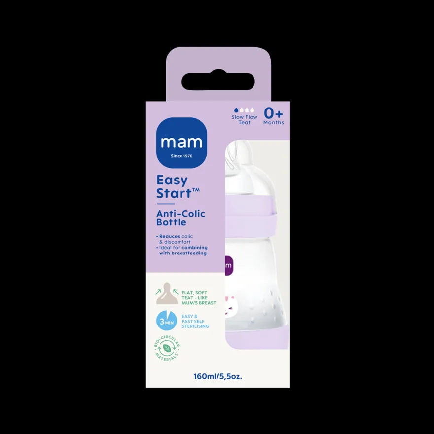 MAM Easy Start Anti - Colic 160ml CON Lilla