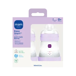 MAM Easy Start Anti - Colic 160ml 2p Pink