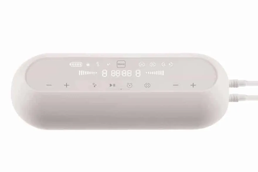 MAM 2-i-1 dobbelt elektrisk og manuel brystpumpe