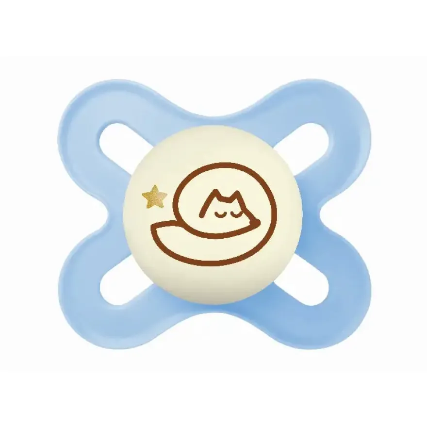 MAM Original Start Night Silk 0-2m 1p Box V Blue