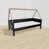 Manish-h Saga Børneseng 90x160 - Black