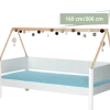 Manish-h Saga Børneseng 90x160 - Sky Blue